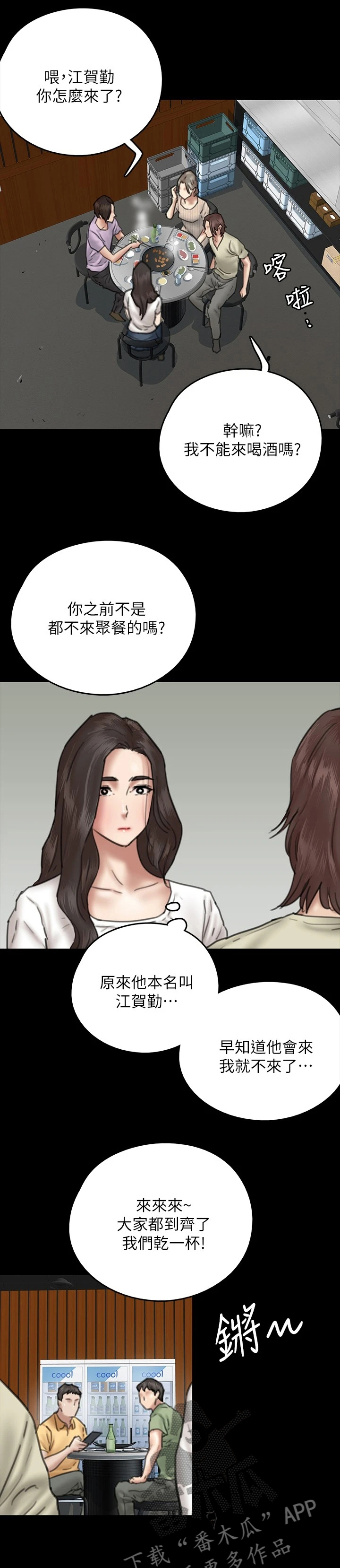 偶像演员一般红多久漫画,第25章：聚餐1图