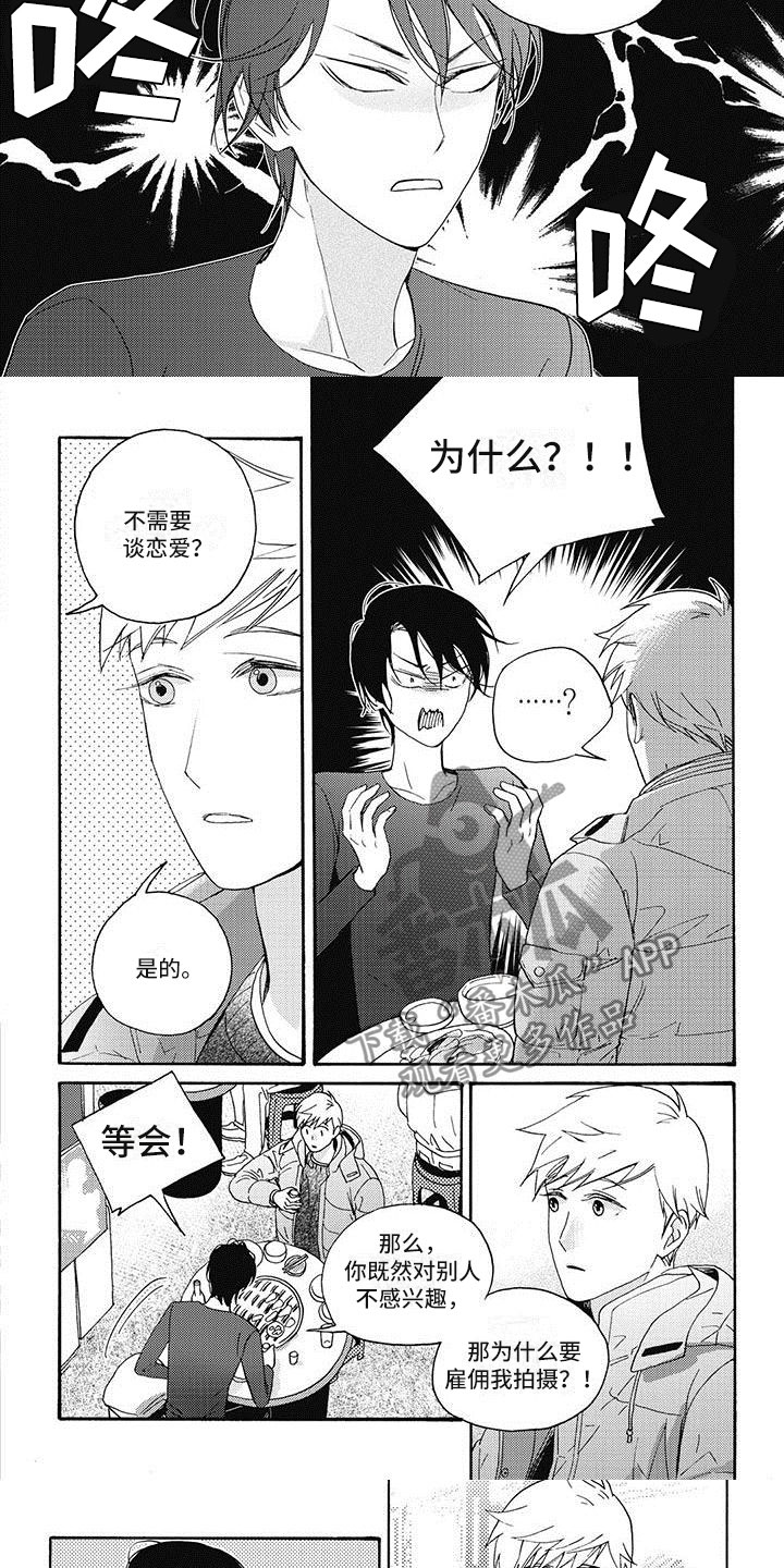 幸福的定格纪录片漫画,第11章：不感兴趣5图