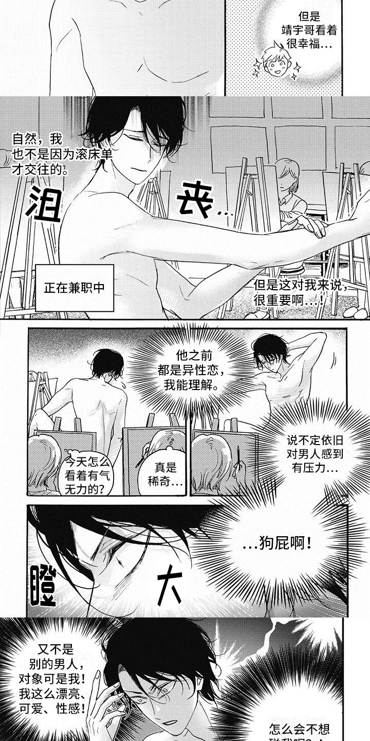 按下快门的瞬间幸福就在我身边漫画,第29章：郁闷3图