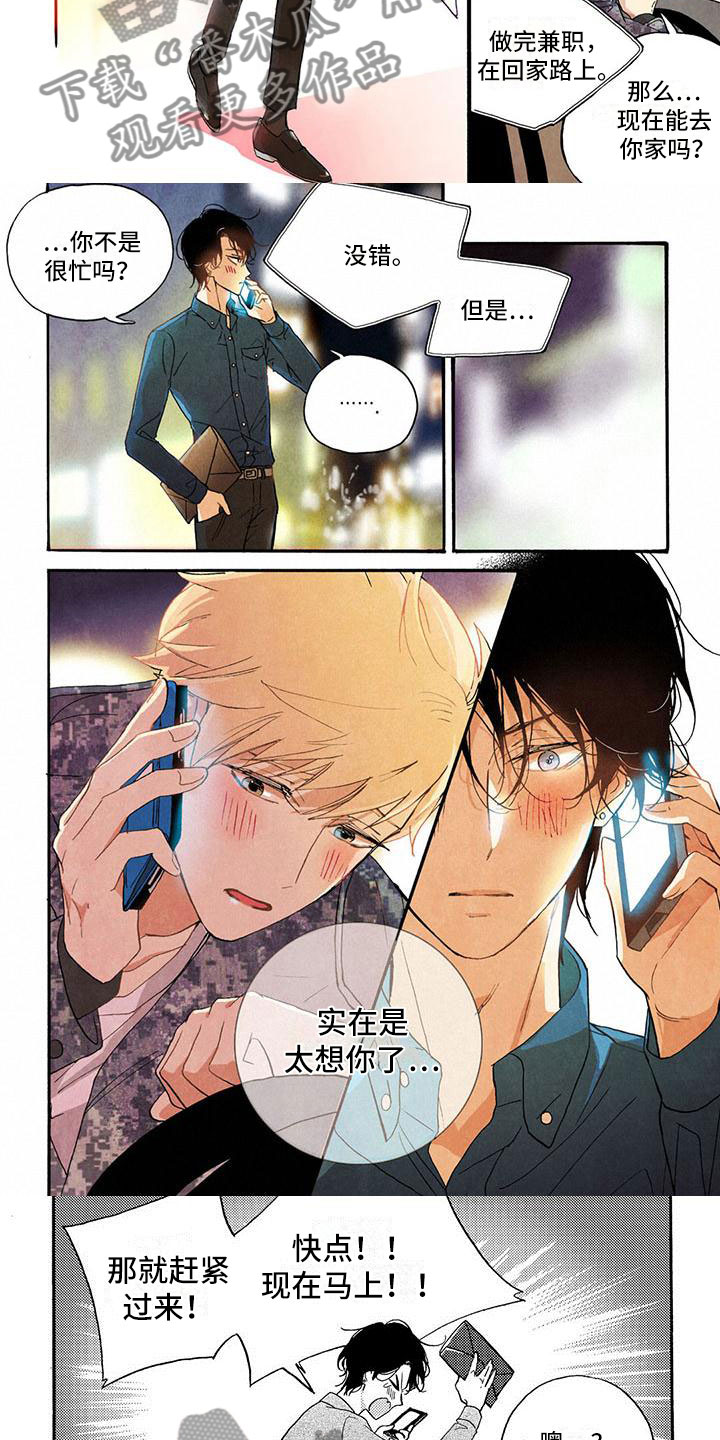 幸福的定格纪录片漫画,第34章：太想你了3图