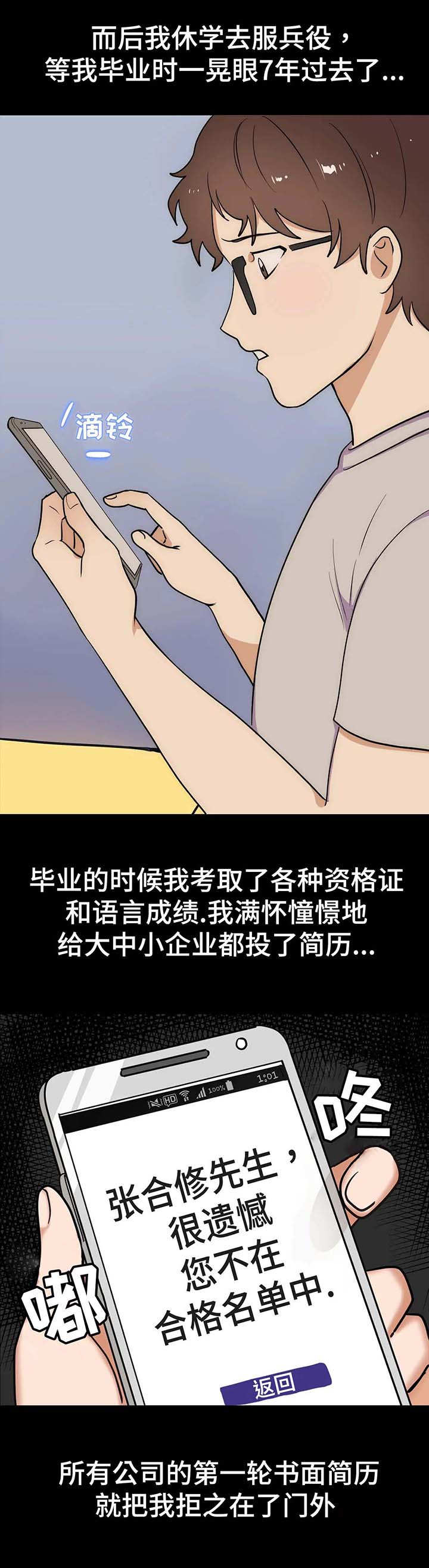 地下设计事务所漫画,第1章：落榜3图
