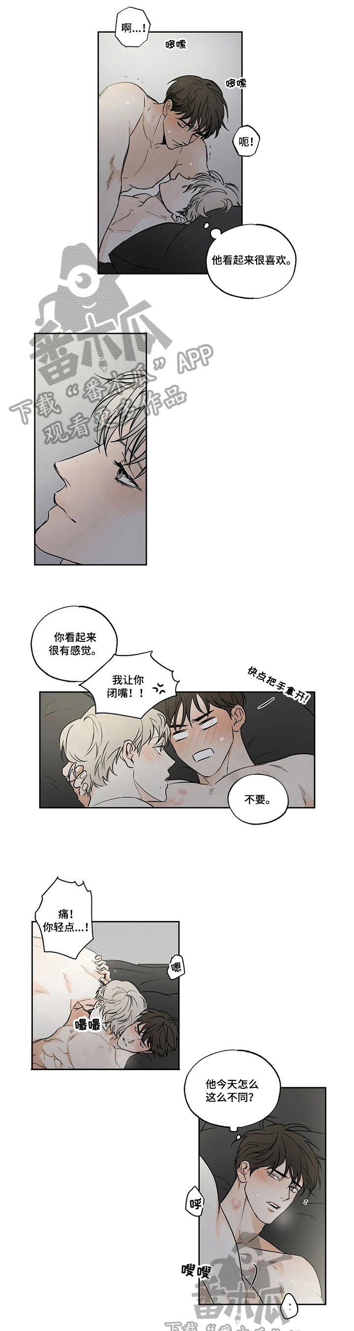 糟糕的夜吻全文免费漫画,第59章：爱情的凝视：喜欢5图