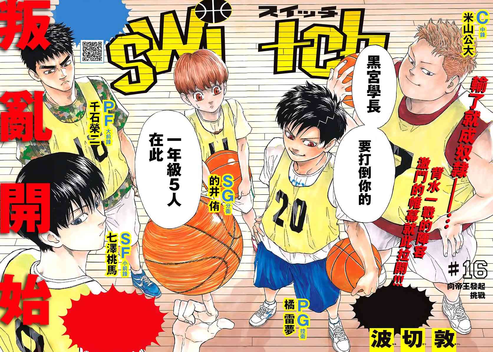switch游戏篮球漫画,16话2图