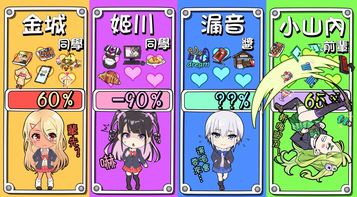 死宅君与辣妹相恋的故事免费观看漫画,85话4图