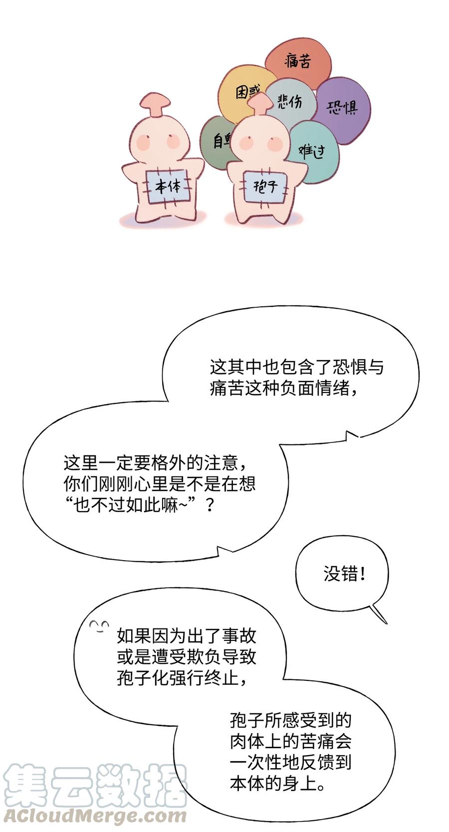 蘑菇汤做法 家常简单漫画,49 第一次孢子化5图