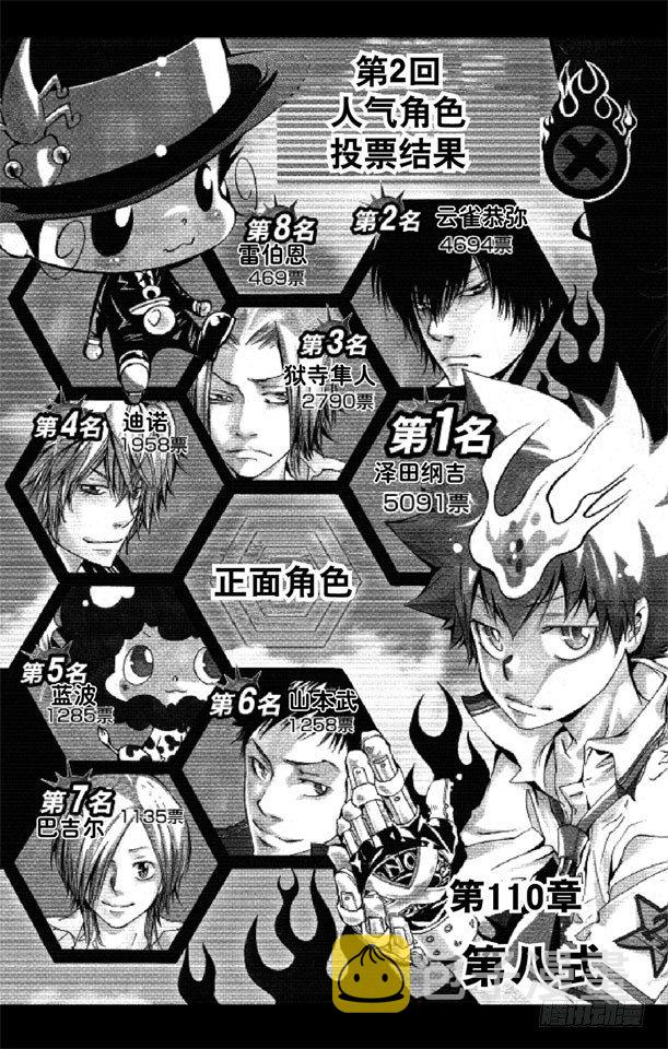 家庭教师电影免费在线观看漫画,第110话 第八式 大雨倾盆2图