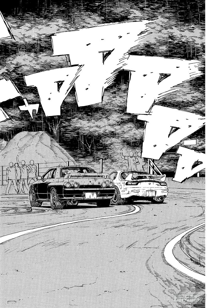 头文字D电影讲解漫画,Vol.73 大开眼界雨中下坡赛2图
