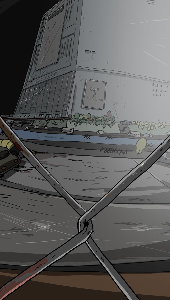 末日避难所游戏漫画,[第4话]不祥的预感5图