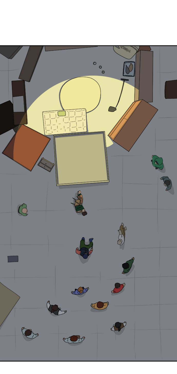 末日避难所游戏漫画,[第8话] 表里不一2图