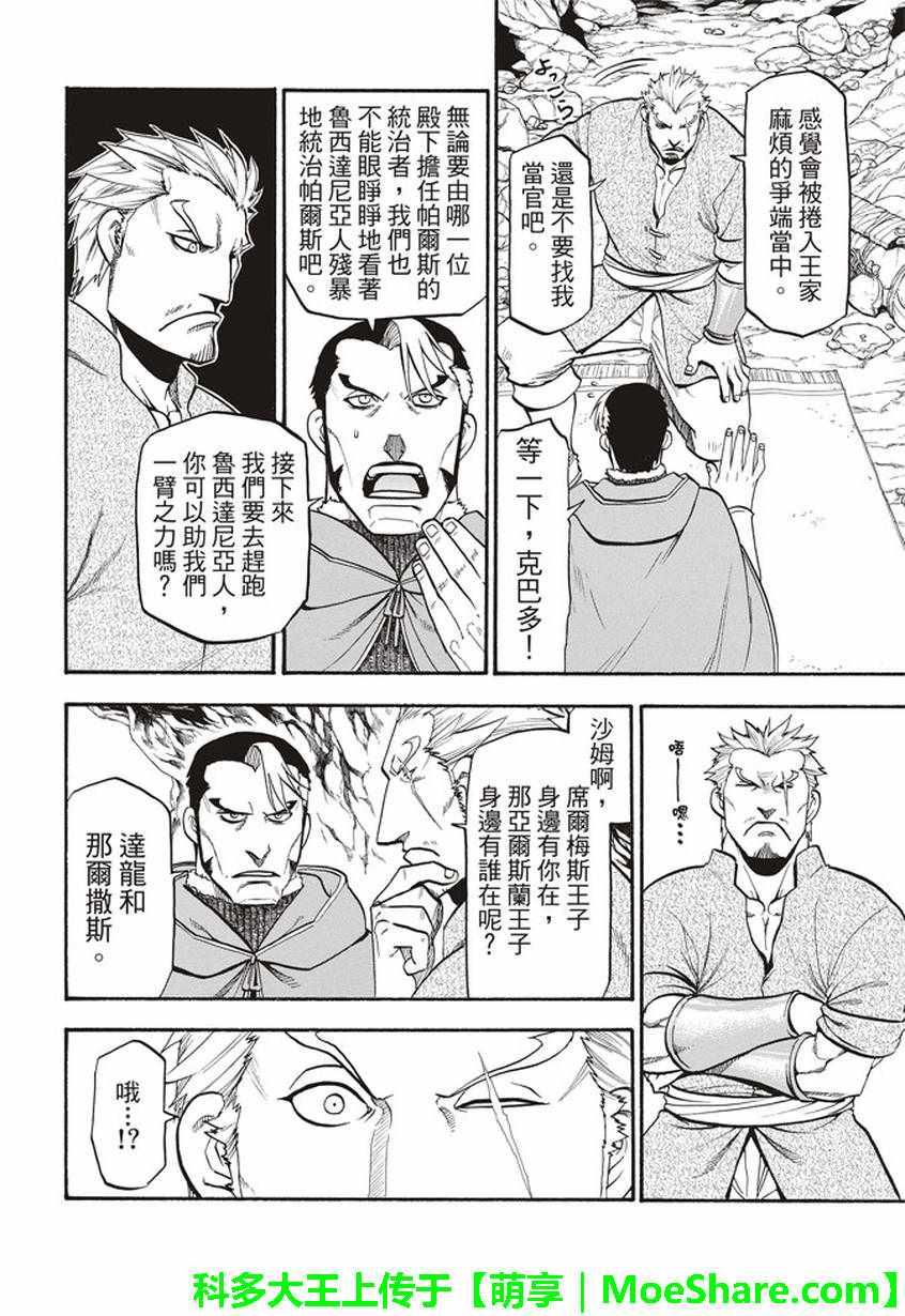 亚尔斯兰战记漫画,第57话 早春的邂逅2图