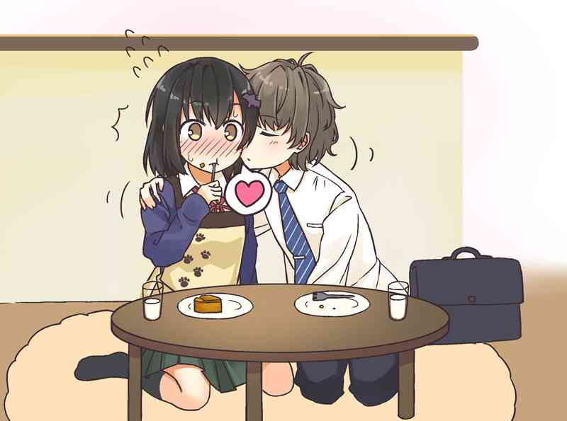 彼女好看吗漫画,不给糖就发狗粮2图