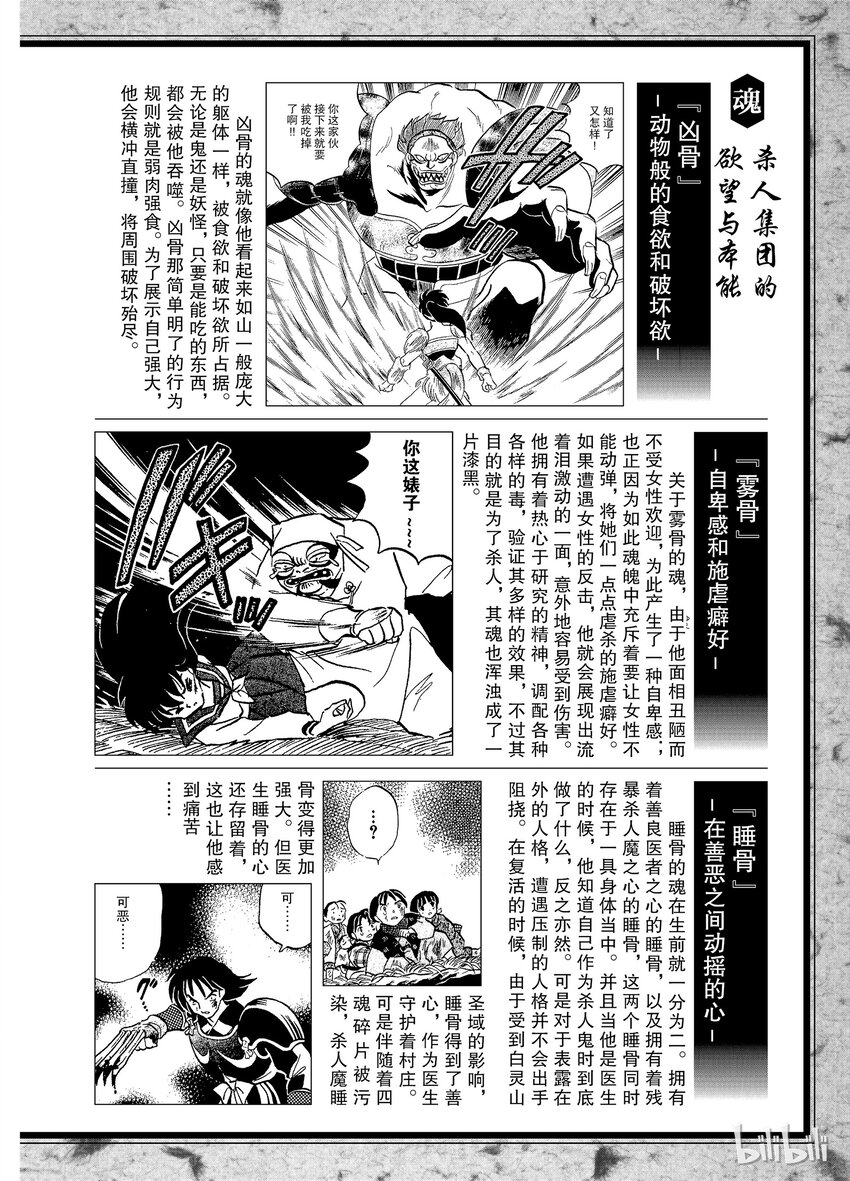 犬夜叉大号漫画,后记14 犬夜叉概论 七人队二2图