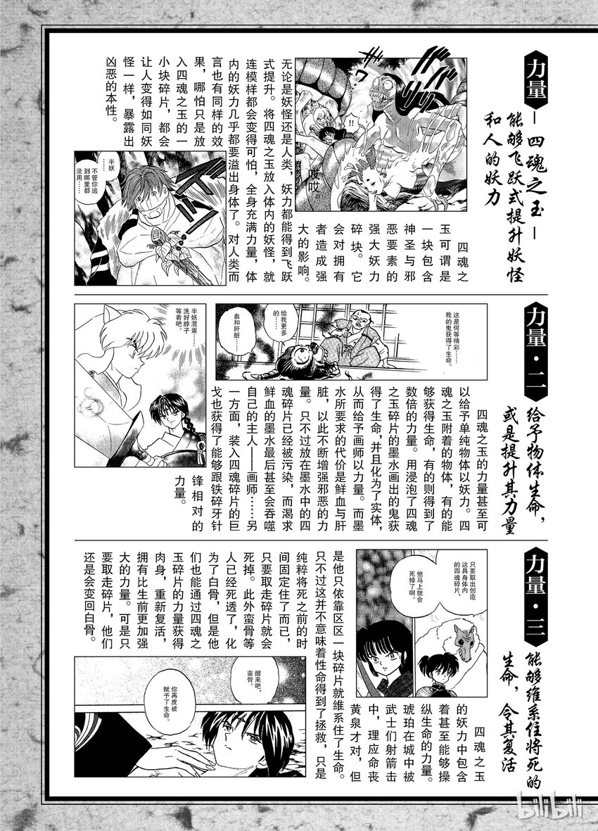 犬夜叉大号漫画,后记24 犬夜叉概论 翠子玉四魂之玉2图